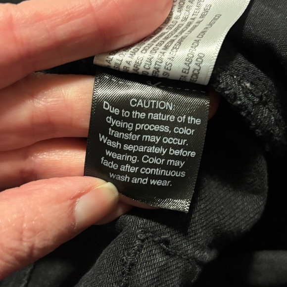 Wild Fable black Highest Rise baggy distressed jeans, 18W - Picture 15 of 15